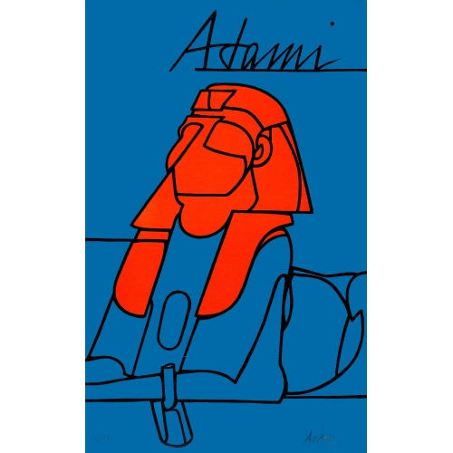 VALERIO ADAMI : 'Sphinx' (DOBIASCHOFSKY AUKTIONEN AG)