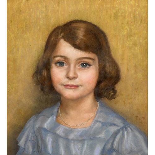 FRAN�OIS DE RIBAUPIERRE : Jeune fille (DOBIASCHOFSKY AUKTIONEN AG)