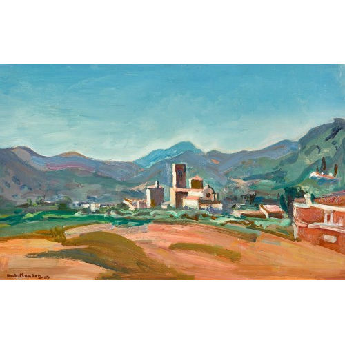 ANDR� PLANSON : 'Monast�re de Praglia (Padova)' (DOBIASCHOFSKY AUKTIONEN AG)