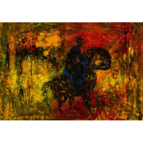 DANG (AUCH LE BA DANG) LEBADANG : Le cavalier (DOBIASCHOFSKY AUKTIONEN AG)