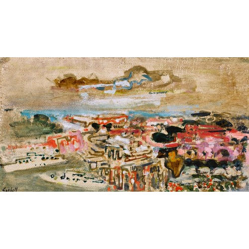 ALEXANDRE GARBELL : 'Paysage d'Ischia' (DOBIASCHOFSKY AUKTIONEN AG)