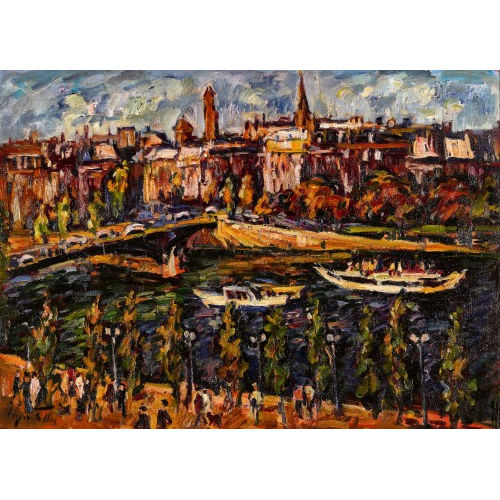 SERGIO TELLES : 'Le Pont de l'Alma' (DOBIASCHOFSKY AUKTIONEN AG)