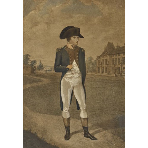 19. JH. FRANKREICH : Der junge Napoleon in weiter Landschaft (DOBIASCHOFSKY AUKTIONEN AG)