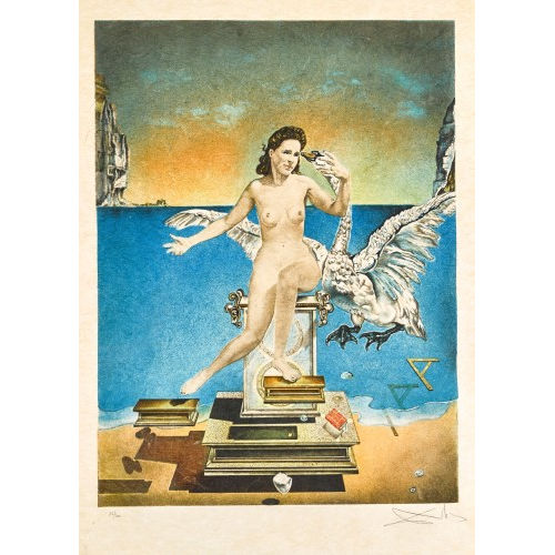 SALVADOR DAL� : 'Leda Atomica' (DOBIASCHOFSKY AUKTIONEN AG)