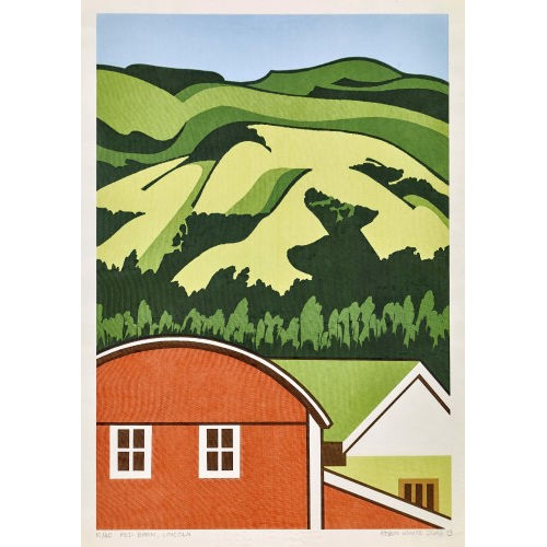 ROBIN WHITE : 'Red Barn, Lincoln' (DOBIASCHOFSKY AUKTIONEN AG)