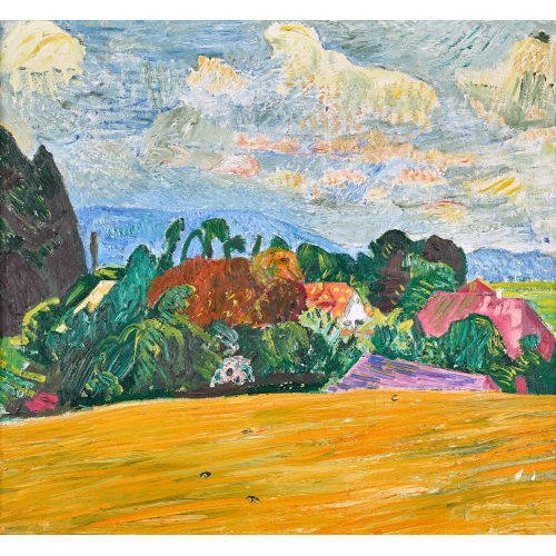 CUNO AMIET : Sommerlandschaft bei Oschwand (DOBIASCHOFSKY AUKTIONEN AG)