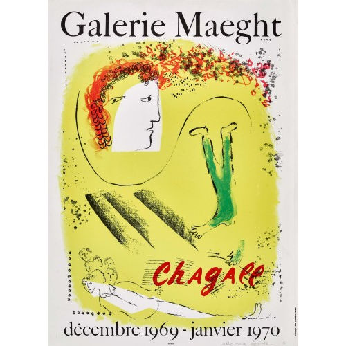 MARC CHAGALL : 'Galerie Maeght 1969-1970 Chagall' (DOBIASCHOFSKY AUKTIONEN AG)