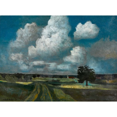 ROLAND OUDOT : Weite Landschaft mit Wolken (DOBIASCHOFSKY AUKTIONEN AG)