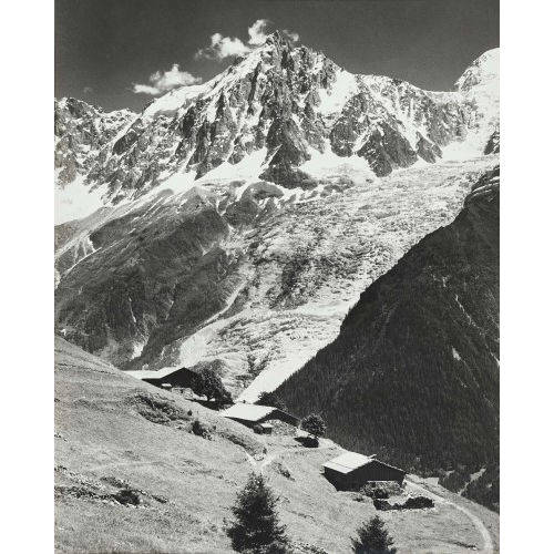 ANONYM : Aiguille du Midi ob Chamonix mit Glacier des Bossons (DOBIASCHOFSKY AUKTIONEN AG)