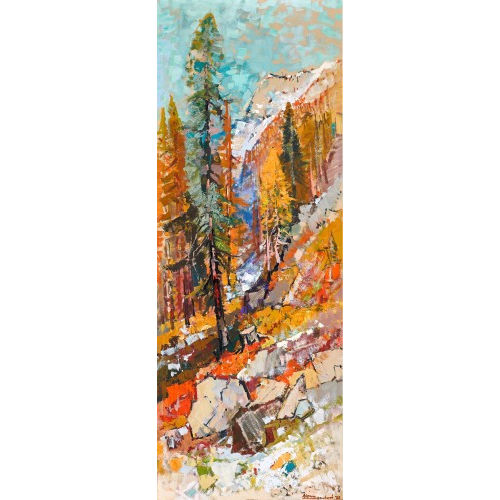 ARMIN SCHWARZENBACH : Herbstliche Berglandschaft (DOBIASCHOFSKY AUKTIONEN AG)