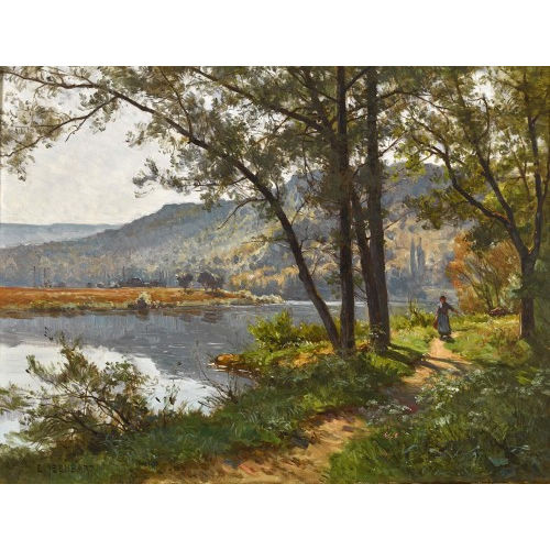 �MILE ISENBART : Bord de rivi�re (DOBIASCHOFSKY AUKTIONEN AG)