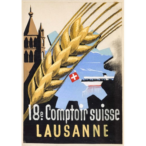 EDGAR BR�GGER : '18e. Comptoir Suisse Lausanne' (DOBIASCHOFSKY AUKTIONEN AG)