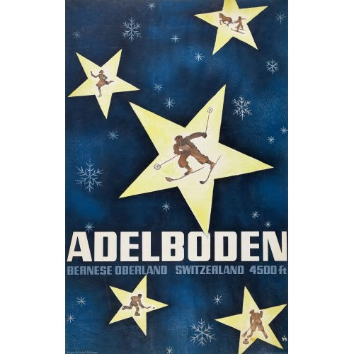 ALEX WALTER DIGGELMANN : 'Adelboden' (DOBIASCHOFSKY AUKTIONEN AG)