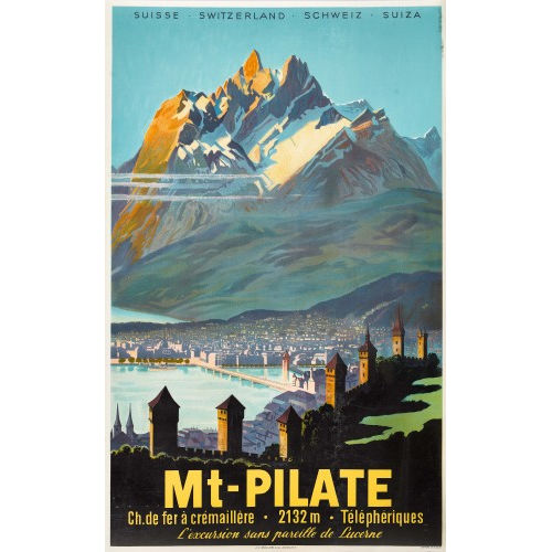 ANONYM : 'Mt-Pilate' (DOBIASCHOFSKY AUKTIONEN AG)