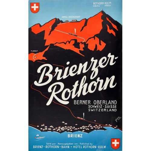 ADOLF GANDER : 'Brienzer Rothorn' (DOBIASCHOFSKY AUKTIONEN AG)