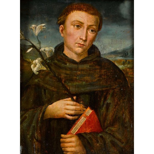 18./19. JH. ITALIEN : Der Heilige Antonius von Padua (DOBIASCHOFSKY AUKTIONEN AG)