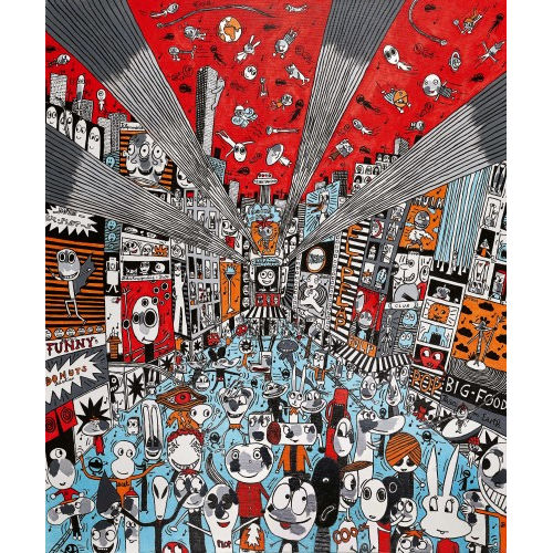 M.S. (EIGTL. SOLLBERGER BASTIAN : '100 Ansichten von Bastropolis' (DOBIASCHOFSKY AUKTIONEN AG)
