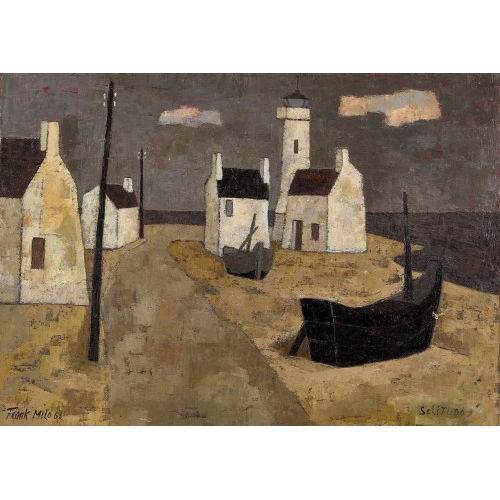 FRANK (EIGTL. RAYMOND MILO : 'Le Port Selitudo' (DOBIASCHOFSKY AUKTIONEN AG)