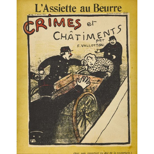 F�LIX VALLOTTON : 'L'Assiette au Beurre. Crimes et ch�timents' (DOBIASCHOFSKY AUKTIONEN AG)