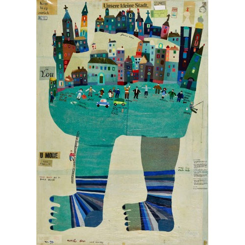 VJEKOSLAV VOJO RADOICIC : 'Unsere kleine Stadt' (DOBIASCHOFSKY AUKTIONEN AG)