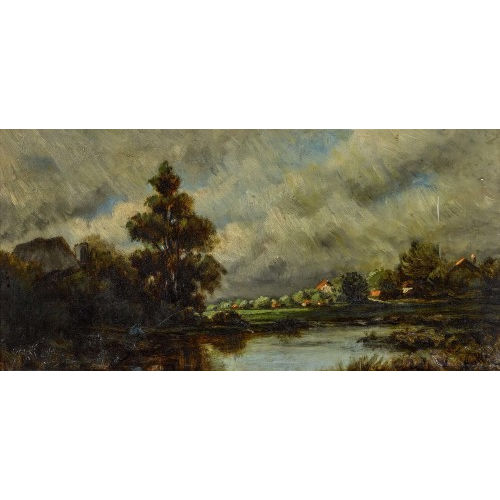 REMIGIUS ADRIANUS VAN HAANEN : Flusslandschaft (DOBIASCHOFSKY AUKTIONEN AG)