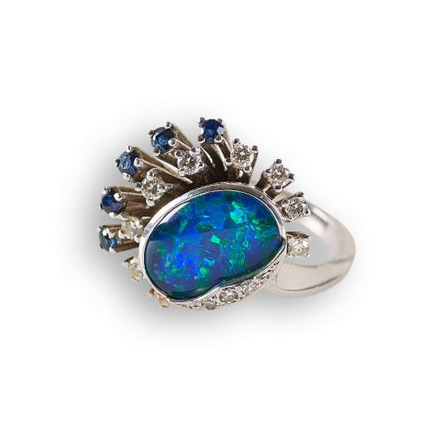 EDELSTEIN-RING : (DOBIASCHOFSKY AUKTIONEN AG)