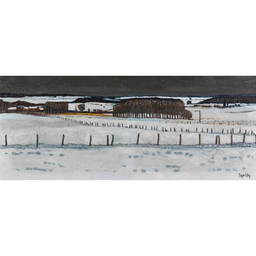 ROGER KATHY : Winterlandschaft (DOBIASCHOFSKY AUKTIONEN AG)