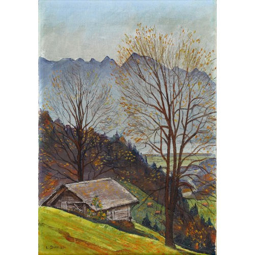 LOUIS D�RR : Herbstlandschaft (DOBIASCHOFSKY AUKTIONEN AG)