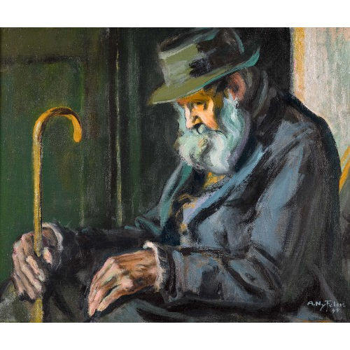 ALBERT NYFELER : 'Greis' (DOBIASCHOFSKY AUKTIONEN AG)