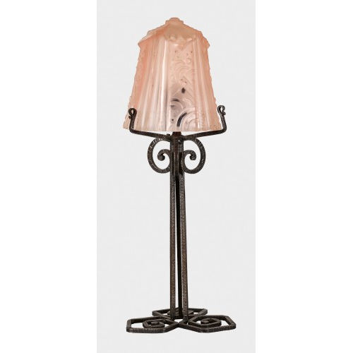 TISCHLAMPE : Lun�ville, 1919-1936 (Muller Fr�res) (DOBIASCHOFSKY AUKTIONEN AG)