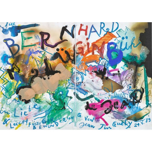 JEAN TINGUELY : 'Bernhard Luginb�hl' (DOBIASCHOFSKY AUKTIONEN AG)
