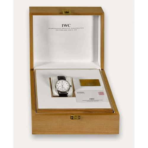HERRENARMBANDUHR : IWC, Portugieser F.A. Jones, 2008 (DOBIASCHOFSKY AUKTIONEN AG)