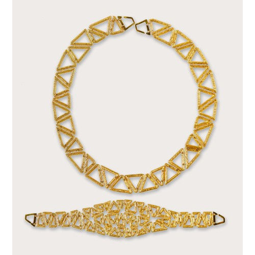 COLLIER UND BRACELET : (DOBIASCHOFSKY AUKTIONEN AG)