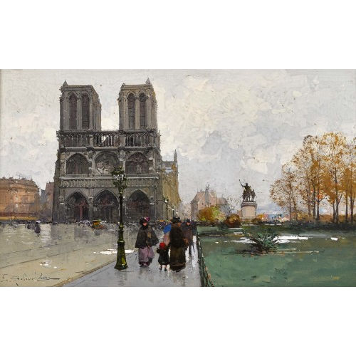 EUG�NE GALIEN-LALOUE : Notre-Dame de Paris (DOBIASCHOFSKY AUKTIONEN AG)