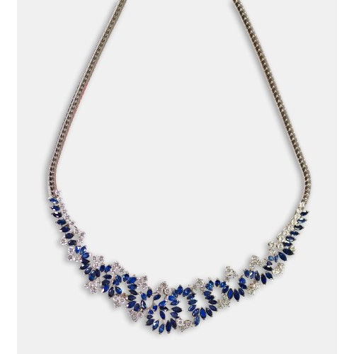 SAPHIR-DIAMANT-COLLIER : G�belin, Luzern (DOBIASCHOFSKY AUKTIONEN AG)
