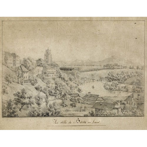 FRANZ NIKLAUS K�NIG : 'La ville de Berne au Levant' (DOBIASCHOFSKY AUKTIONEN AG)