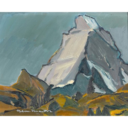 HERMANN KNECHT : 'Matterhorn' (DOBIASCHOFSKY AUKTIONEN AG)