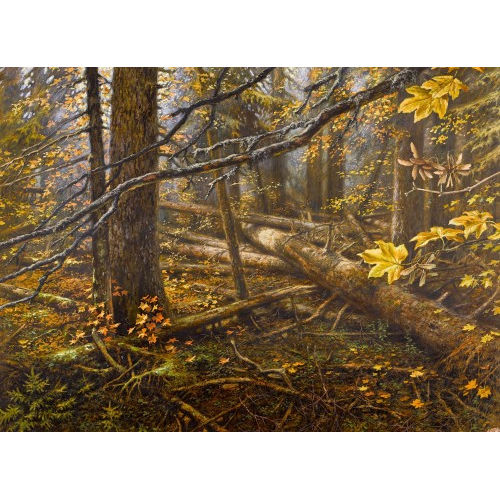 LUDEK PESEK : Herbstliche Waldpartie (DOBIASCHOFSKY AUKTIONEN AG)
