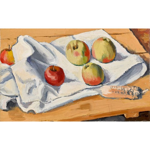 JOHN TORCAPEL : Nature morte aux pommes (DOBIASCHOFSKY AUKTIONEN AG)