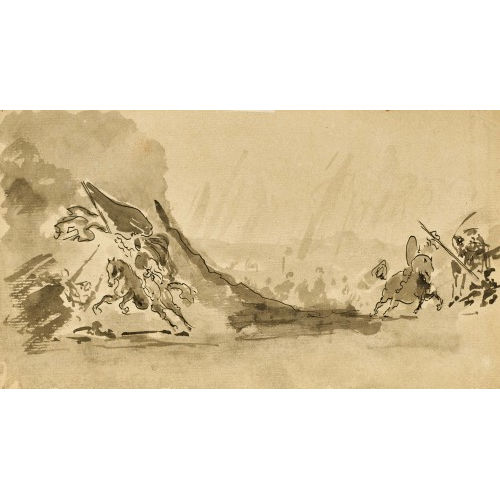 HONOR� DAUMIER : 'Don Quixote Attacking' (DOBIASCHOFSKY AUKTIONEN AG)