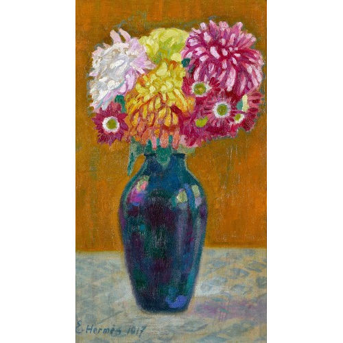 ERICH HERM�S : Blumenstillleben (DOBIASCHOFSKY AUKTIONEN AG)