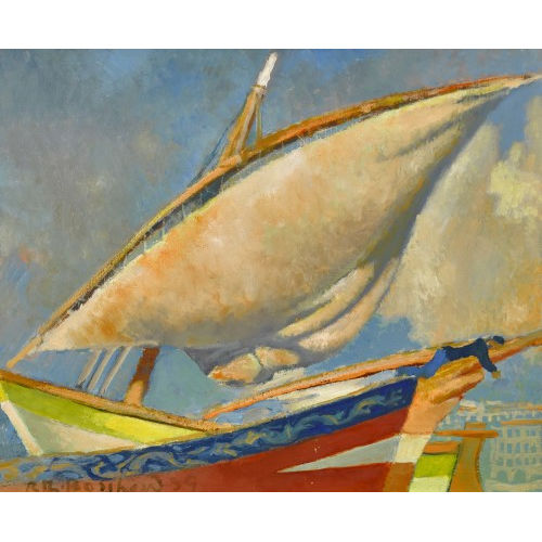 RODOLPHE TH�OPHILE BOSSHARD : 'La Voile' (DOBIASCHOFSKY AUKTIONEN AG)