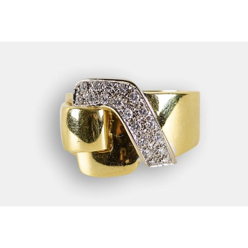 BRILLANT-RING : Bucherer, Luzern (DOBIASCHOFSKY AUKTIONEN AG)