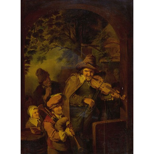 CHRISTIAN WILHELM ERNST (GEN. DIETRICY) DIETRICH : Wandermusikanten (DOBIASCHOFSKY AUKTIONEN AG)