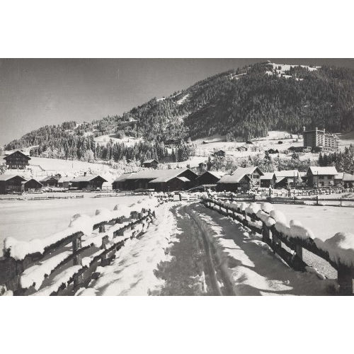 JACQUES NAEGELI : Gstaad mit Hotel Palace (DOBIASCHOFSKY AUKTIONEN AG)