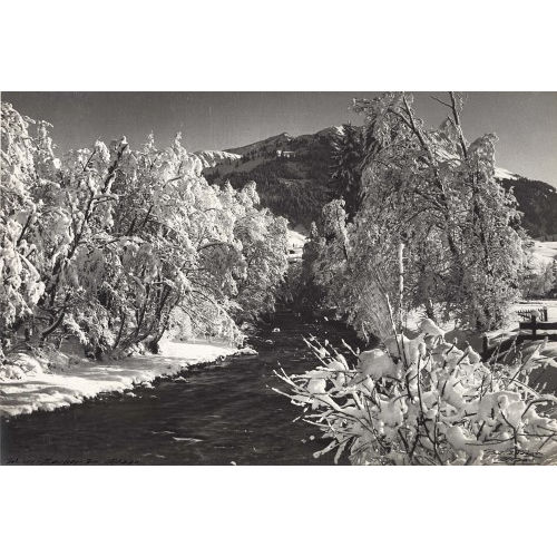 JACQUES NAEGELI : 'Winterzauber bei Gstaad' (DOBIASCHOFSKY AUKTIONEN AG)