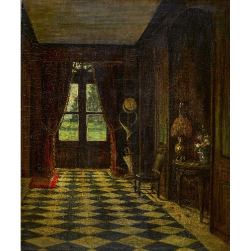 ZACHARIE ZAKARIAN : In der Vorhalle (DOBIASCHOFSKY AUKTIONEN AG)