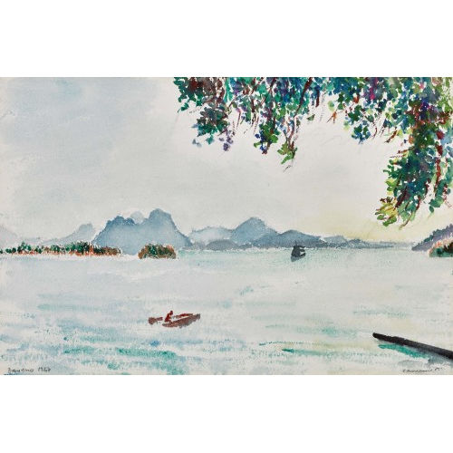 PAUL CAMENISCH : Lago Maggiore (DOBIASCHOFSKY AUKTIONEN AG)
