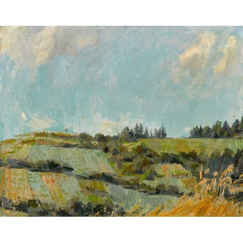 WERNER GFELLER : Landschaft (DOBIASCHOFSKY AUKTIONEN AG)