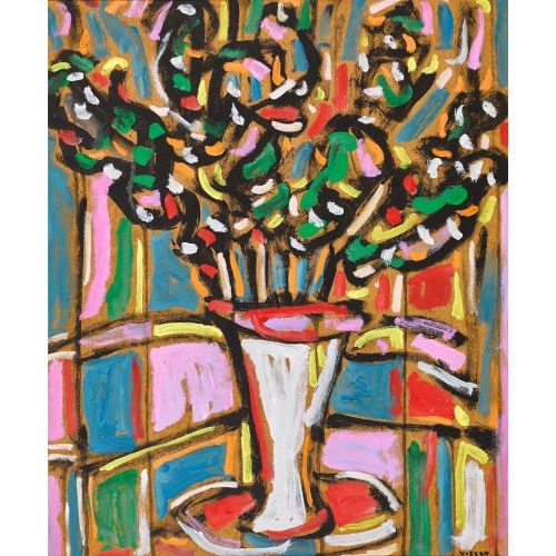 PHILIPPE VISSON : Nature morte aux fleurs (DOBIASCHOFSKY AUKTIONEN AG)